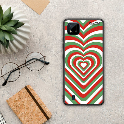 Christmas Hearts - Realme C11 2021 / C20 θήκη