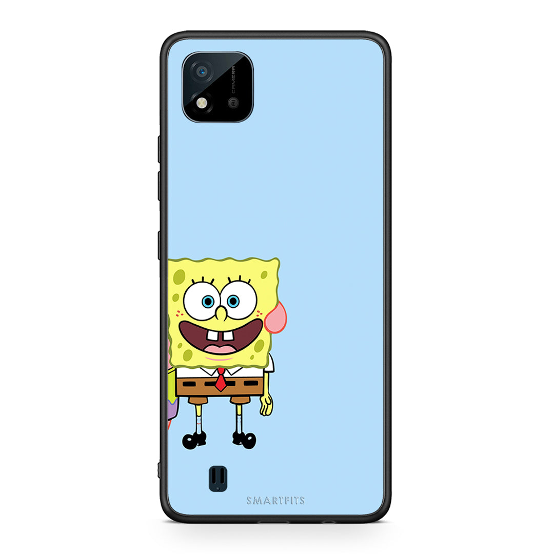 Realme C11 2021 Friends Bob θήκη από τη Smartfits με σχέδιο στο πίσω μέρος και μαύρο περίβλημα | Smartphone case with colorful back and black bezels by Smartfits
