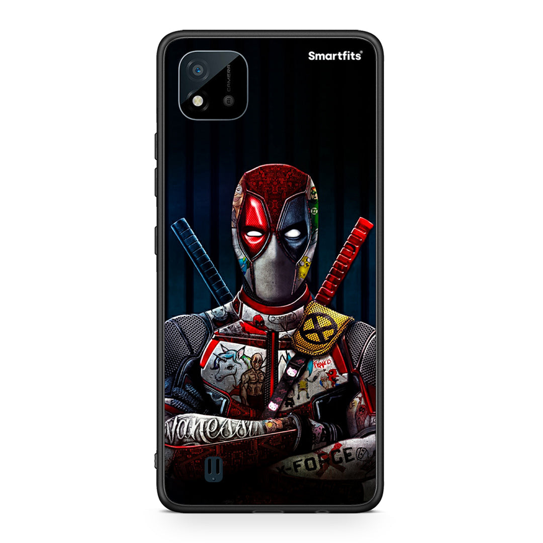 Realme C11 2021 Funny Guy θήκη από τη Smartfits με σχέδιο στο πίσω μέρος και μαύρο περίβλημα | Smartphone case with colorful back and black bezels by Smartfits