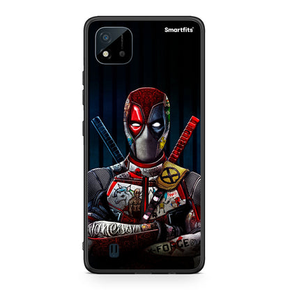 Realme C11 2021 Funny Guy θήκη από τη Smartfits με σχέδιο στο πίσω μέρος και μαύρο περίβλημα | Smartphone case with colorful back and black bezels by Smartfits