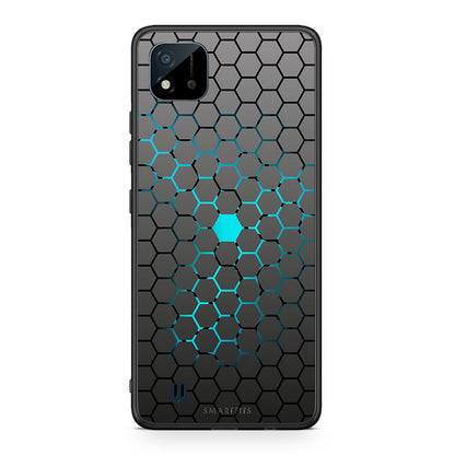 40 - Realme C11 2021 Hexagonal Geometric case, cover, bumper