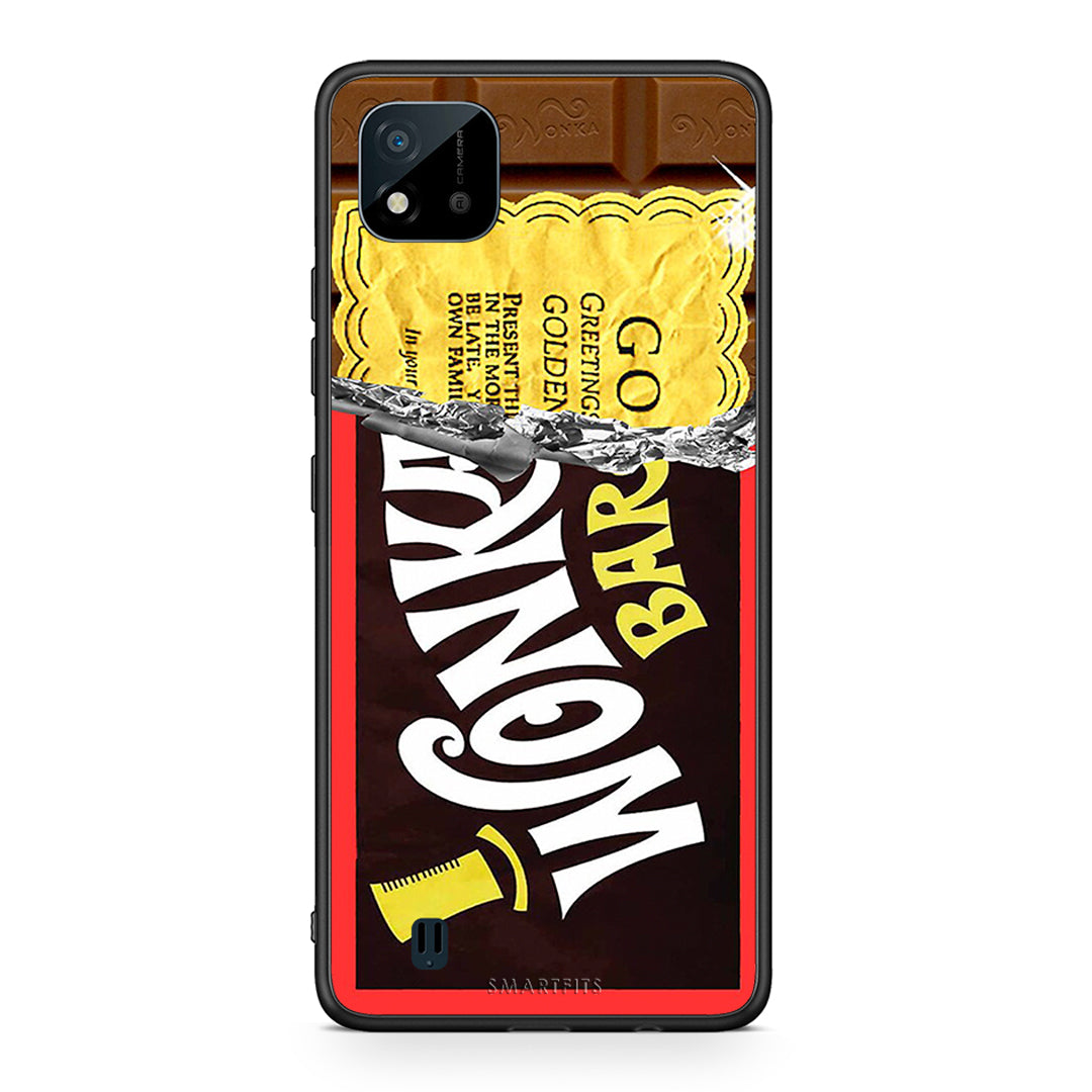 Realme C11 2021 Golden Ticket θήκη από τη Smartfits με σχέδιο στο πίσω μέρος και μαύρο περίβλημα | Smartphone case with colorful back and black bezels by Smartfits