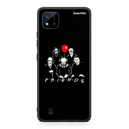 Realme C11 2021 Halloween Friends θήκη από τη Smartfits με σχέδιο στο πίσω μέρος και μαύρο περίβλημα | Smartphone case with colorful back and black bezels by Smartfits