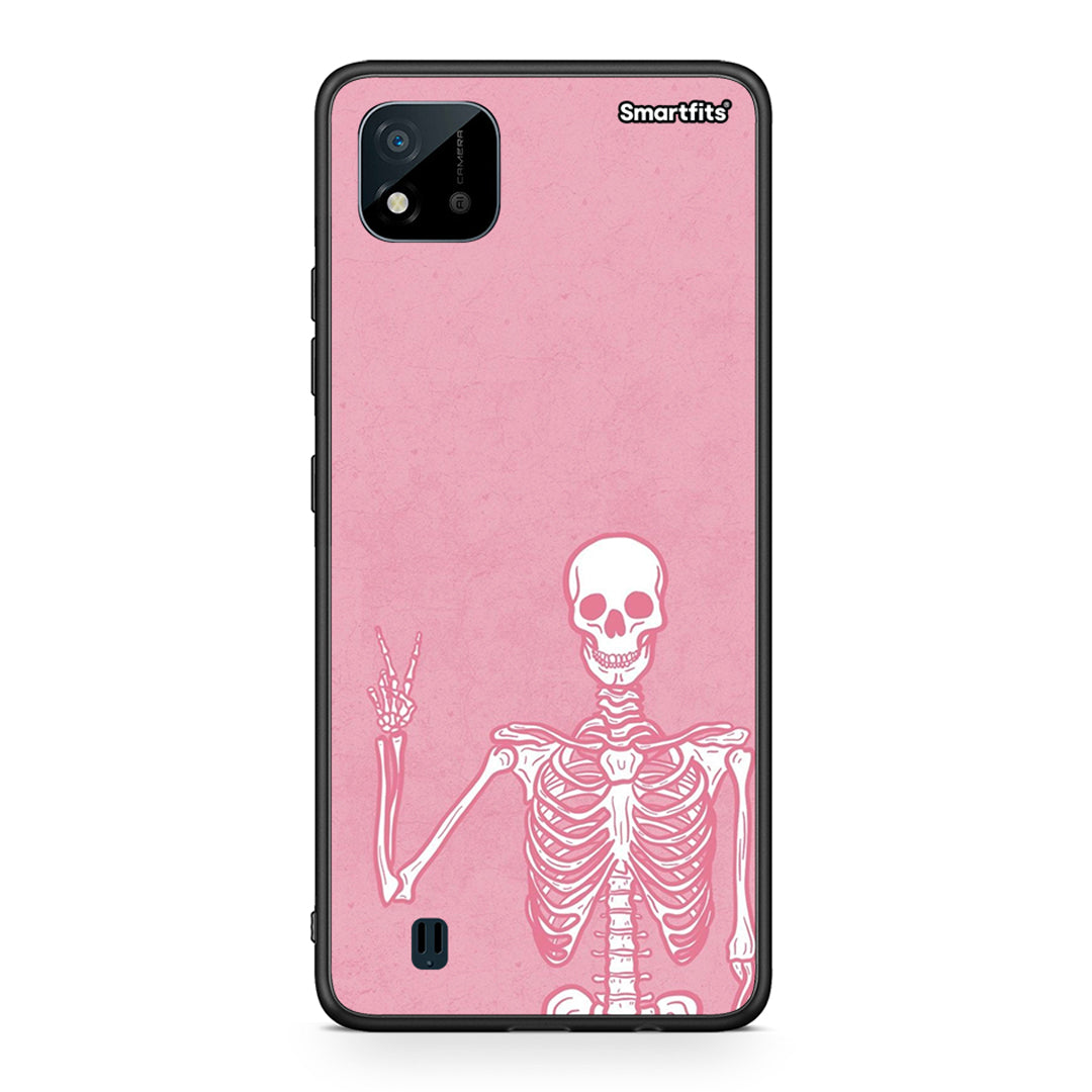 Realme C11 2021 Halloween Motivation θήκη από τη Smartfits με σχέδιο στο πίσω μέρος και μαύρο περίβλημα | Smartphone case with colorful back and black bezels by Smartfits