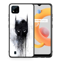 Thumbnail for Θήκη Realme C11 2021 Paint Bat Hero από τη Smartfits με σχέδιο στο πίσω μέρος και μαύρο περίβλημα | Realme C11 2021 Paint Bat Hero case with colorful back and black bezels