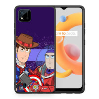 Thumbnail for Θήκη Realme C11 2021 Infinity Story από τη Smartfits με σχέδιο στο πίσω μέρος και μαύρο περίβλημα | Realme C11 2021 Infinity Story case with colorful back and black bezels