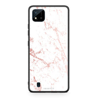 Thumbnail for 116 - Realme C11 2021 Pink Splash Marble case, cover, bumper