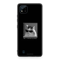 Thumbnail for Realme C11 2021 Meme Cat θήκη από τη Smartfits με σχέδιο στο πίσω μέρος και μαύρο περίβλημα | Smartphone case with colorful back and black bezels by Smartfits