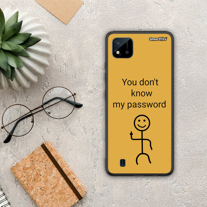 My Password - Realme C11 2021 / C20 θήκη