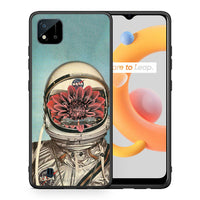 Thumbnail for Θήκη Realme C11 2021 Nasa Bloom από τη Smartfits με σχέδιο στο πίσω μέρος και μαύρο περίβλημα | Realme C11 2021 Nasa Bloom case with colorful back and black bezels