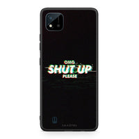 Thumbnail for Realme C11 2021 OMG ShutUp θήκη από τη Smartfits με σχέδιο στο πίσω μέρος και μαύρο περίβλημα | Smartphone case with colorful back and black bezels by Smartfits