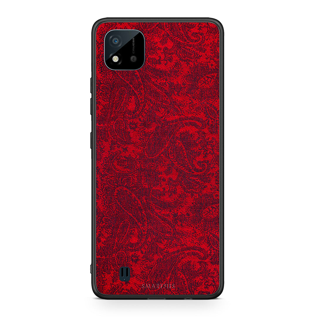 Realme C11 2021 Paisley Cashmere θήκη από τη Smartfits με σχέδιο στο πίσω μέρος και μαύρο περίβλημα | Smartphone case with colorful back and black bezels by Smartfits