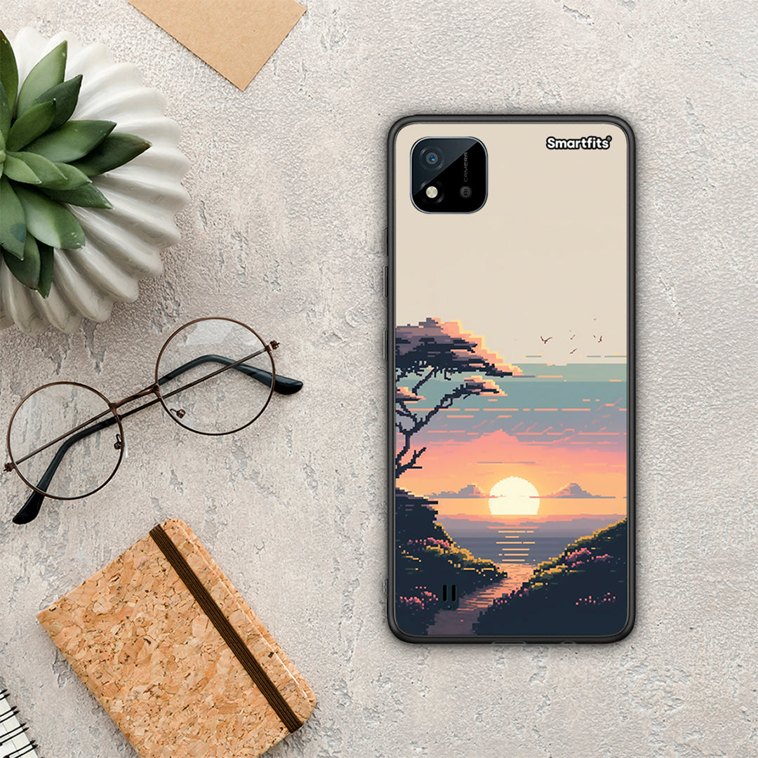 Pixel Sunset - Realme C11 2021 / C20 θήκη