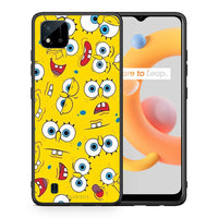 Thumbnail for Θήκη Realme C11 2021 Sponge PopArt από τη Smartfits με σχέδιο στο πίσω μέρος και μαύρο περίβλημα | Realme C11 2021 Sponge PopArt case with colorful back and black bezels