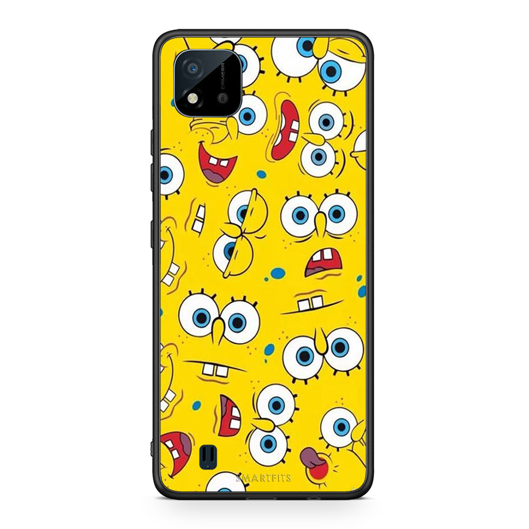 4 - Realme C11 2021 Sponge PopArt case, cover, bumper