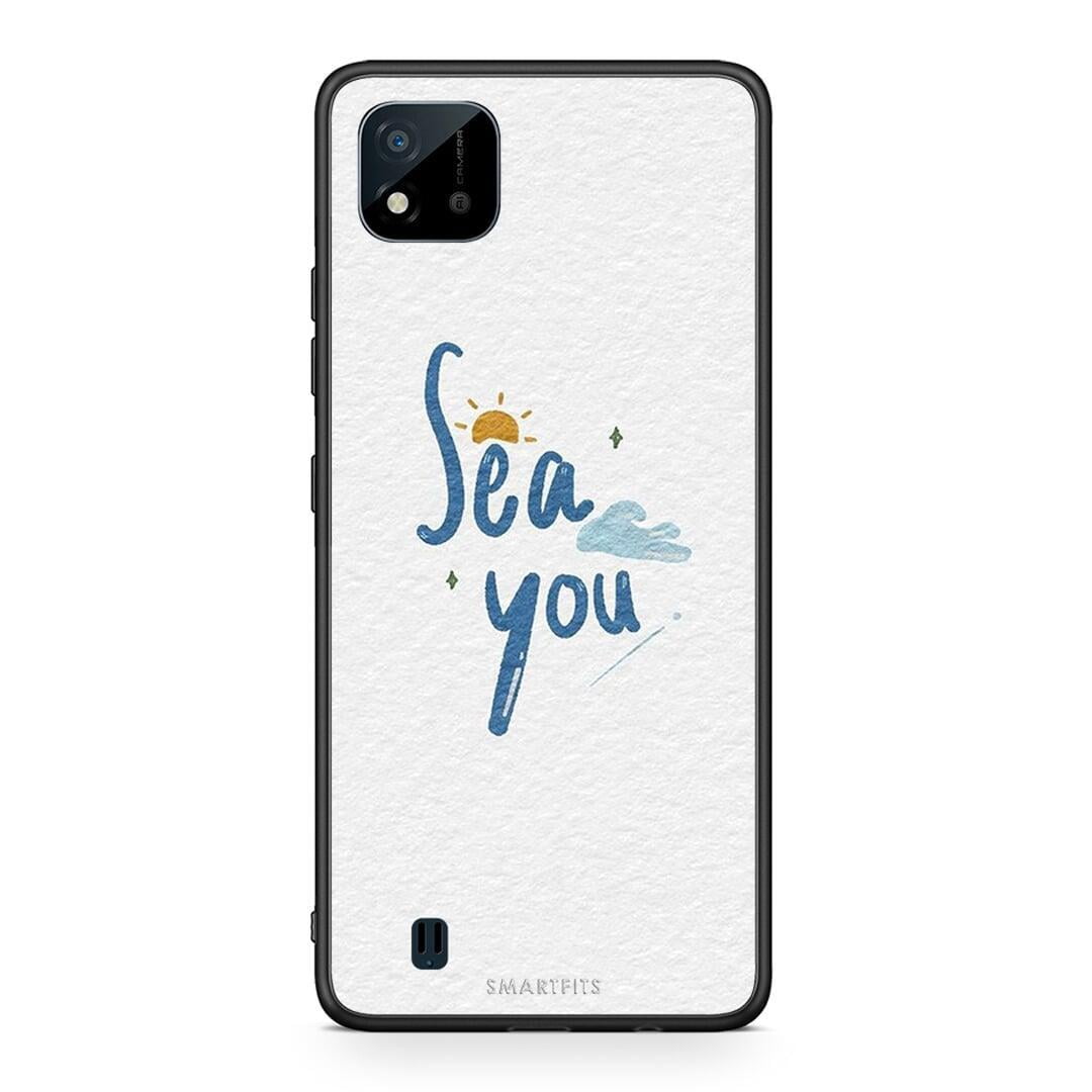 Realme C11 2021 Sea You Θήκη από τη Smartfits με σχέδιο στο πίσω μέρος και μαύρο περίβλημα | Smartphone case with colorful back and black bezels by Smartfits