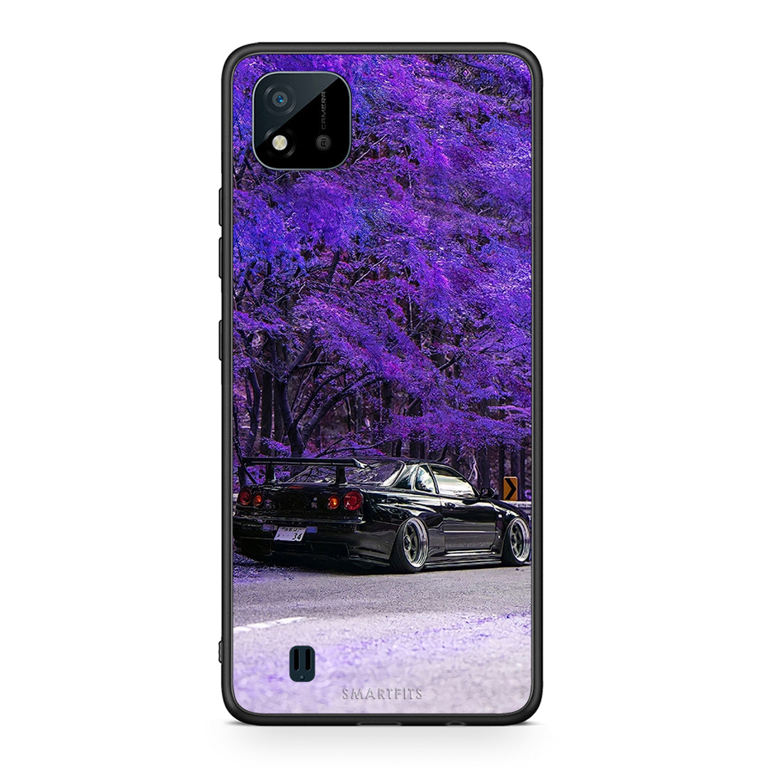 Realme C11 2021 Super Car Θήκη Αγίου Βαλεντίνου από τη Smartfits με σχέδιο στο πίσω μέρος και μαύρο περίβλημα | Smartphone case with colorful back and black bezels by Smartfits