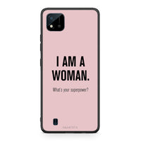 Thumbnail for Realme C11 2021 Superpower Woman θήκη από τη Smartfits με σχέδιο στο πίσω μέρος και μαύρο περίβλημα | Smartphone case with colorful back and black bezels by Smartfits