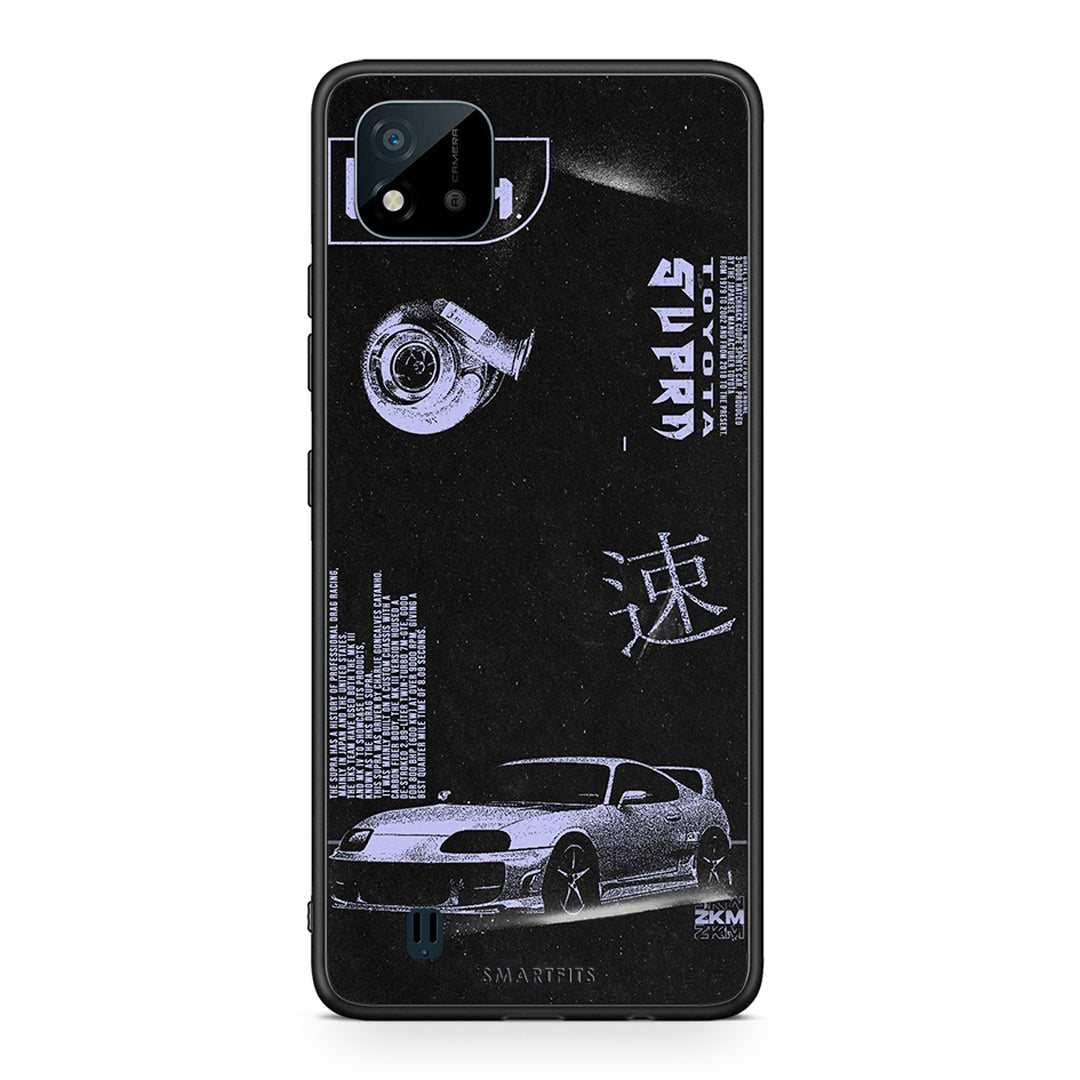 Realme C11 2021 Tokyo Drift Θήκη Αγίου Βαλεντίνου από τη Smartfits με σχέδιο στο πίσω μέρος και μαύρο περίβλημα | Smartphone case with colorful back and black bezels by Smartfits