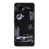 Thumbnail for Realme C11 2021 Tokyo Drift Θήκη Αγίου Βαλεντίνου από τη Smartfits με σχέδιο στο πίσω μέρος και μαύρο περίβλημα | Smartphone case with colorful back and black bezels by Smartfits