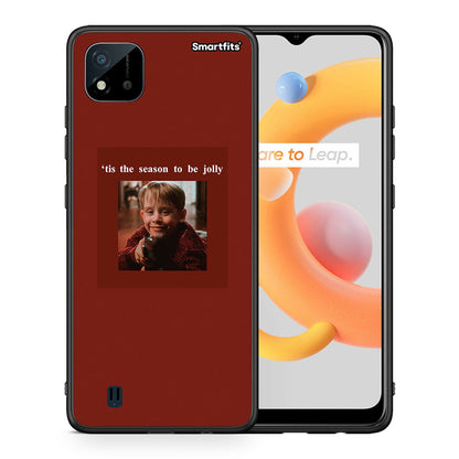 Θήκη Realme C11 2021 Xmas Ultimate Spirit από τη Smartfits με σχέδιο στο πίσω μέρος και μαύρο περίβλημα | Realme C11 2021 Xmas Ultimate Spirit case with colorful back and black bezels