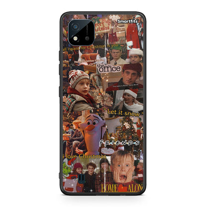 Realme C11 2021 Xmas Wishes θήκη από τη Smartfits με σχέδιο στο πίσω μέρος και μαύρο περίβλημα | Smartphone case with colorful back and black bezels by Smartfits