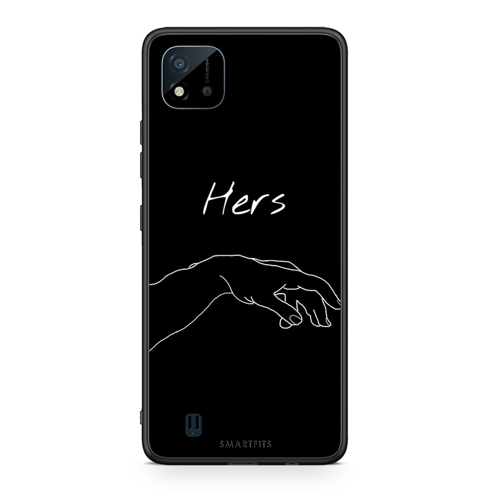 Realme C11 2021 Aeshetic Love 1 Θήκη Αγίου Βαλεντίνου από τη Smartfits με σχέδιο στο πίσω μέρος και μαύρο περίβλημα | Smartphone case with colorful back and black bezels by Smartfits