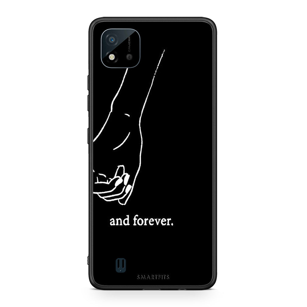 Realme C11 2021 Always & Forever 2 Θήκη Αγίου Βαλεντίνου από τη Smartfits με σχέδιο στο πίσω μέρος και μαύρο περίβλημα | Smartphone case with colorful back and black bezels by Smartfits