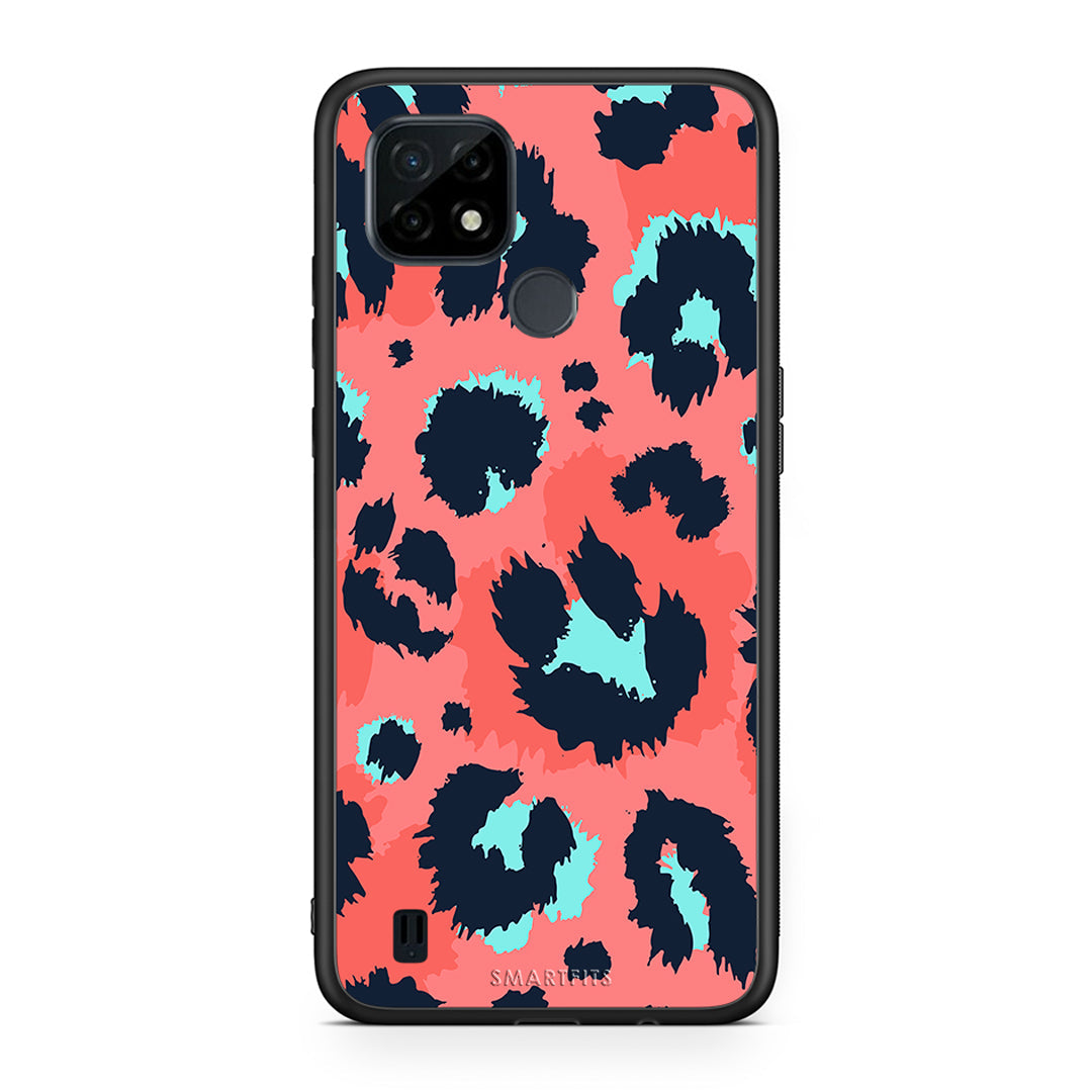 Animal Pink Leopard - Realme C21 θήκη