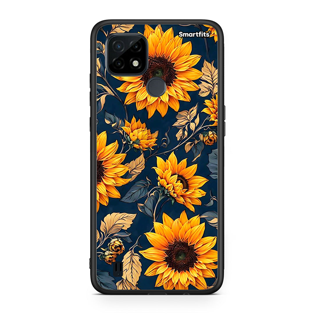 Autumn Sunflowers - Realme C21 θήκη