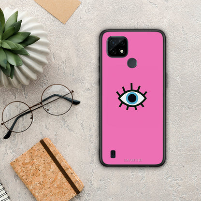 Blue Eye Pink - Realme C21 θήκη