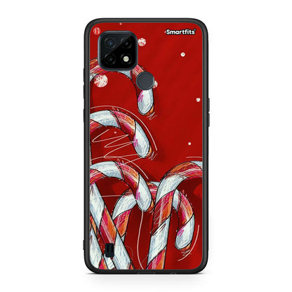 Candy Cane - Realme C21 θήκη