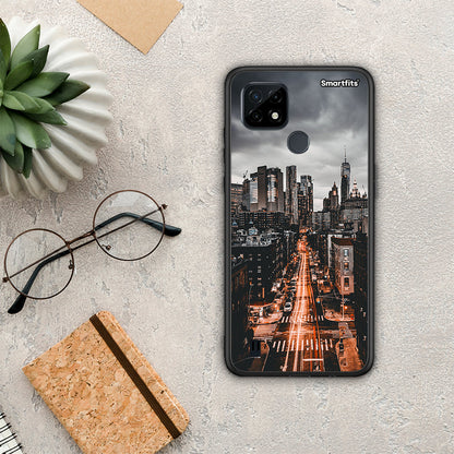 City Lights - Realme C21 θήκη