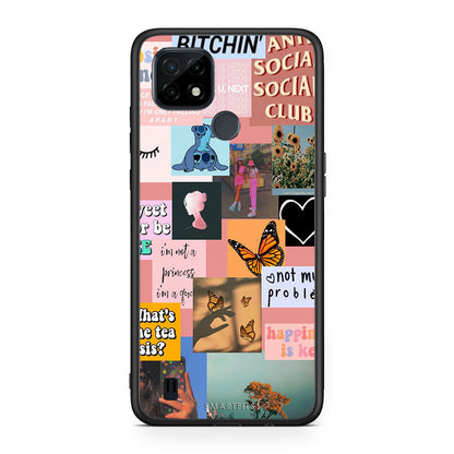Collage Bitchin - Realme C21 θήκη