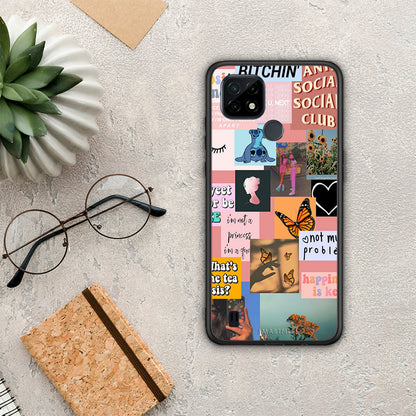 Collage Bitchin - Realme C21 θήκη