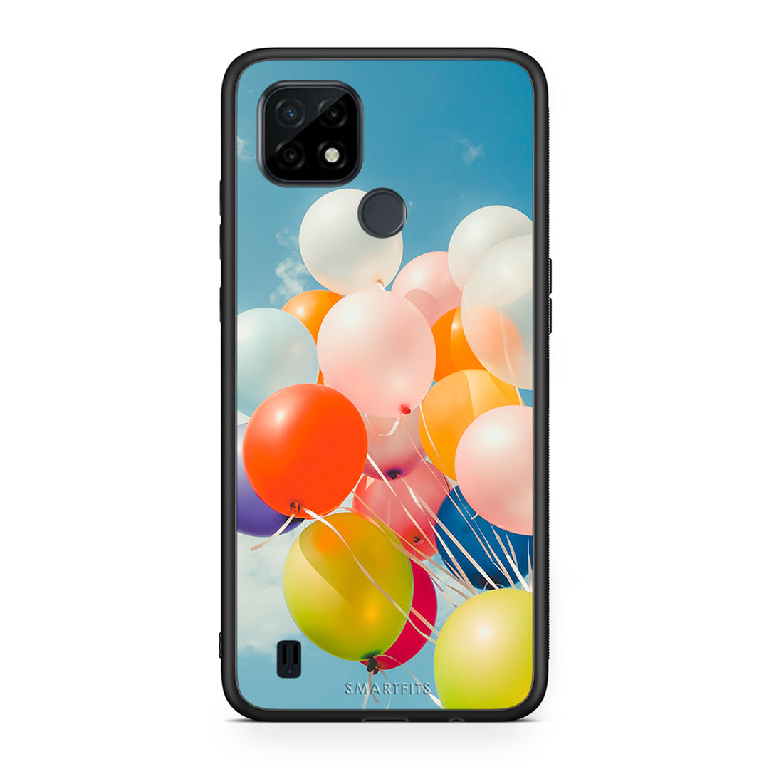 Colorful Balloons - Realme C21 θήκη