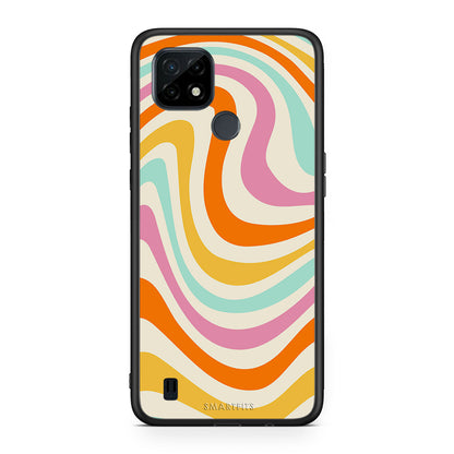 Colourful Waves - Realme C21 θήκη