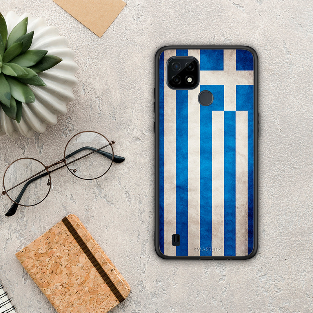 Flag Greek - Realme C21 θήκη