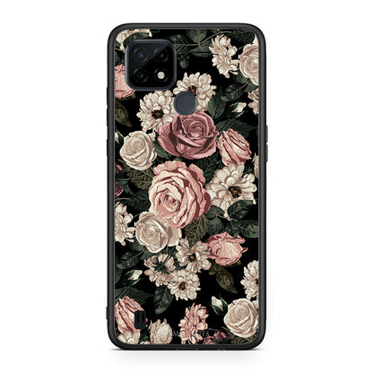 Flower Wild Roses - Realme C21 θήκη