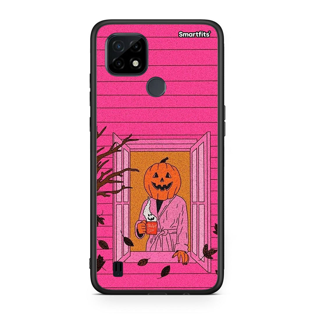 Halloween Pumpkin Lady - Realme C21 θήκη