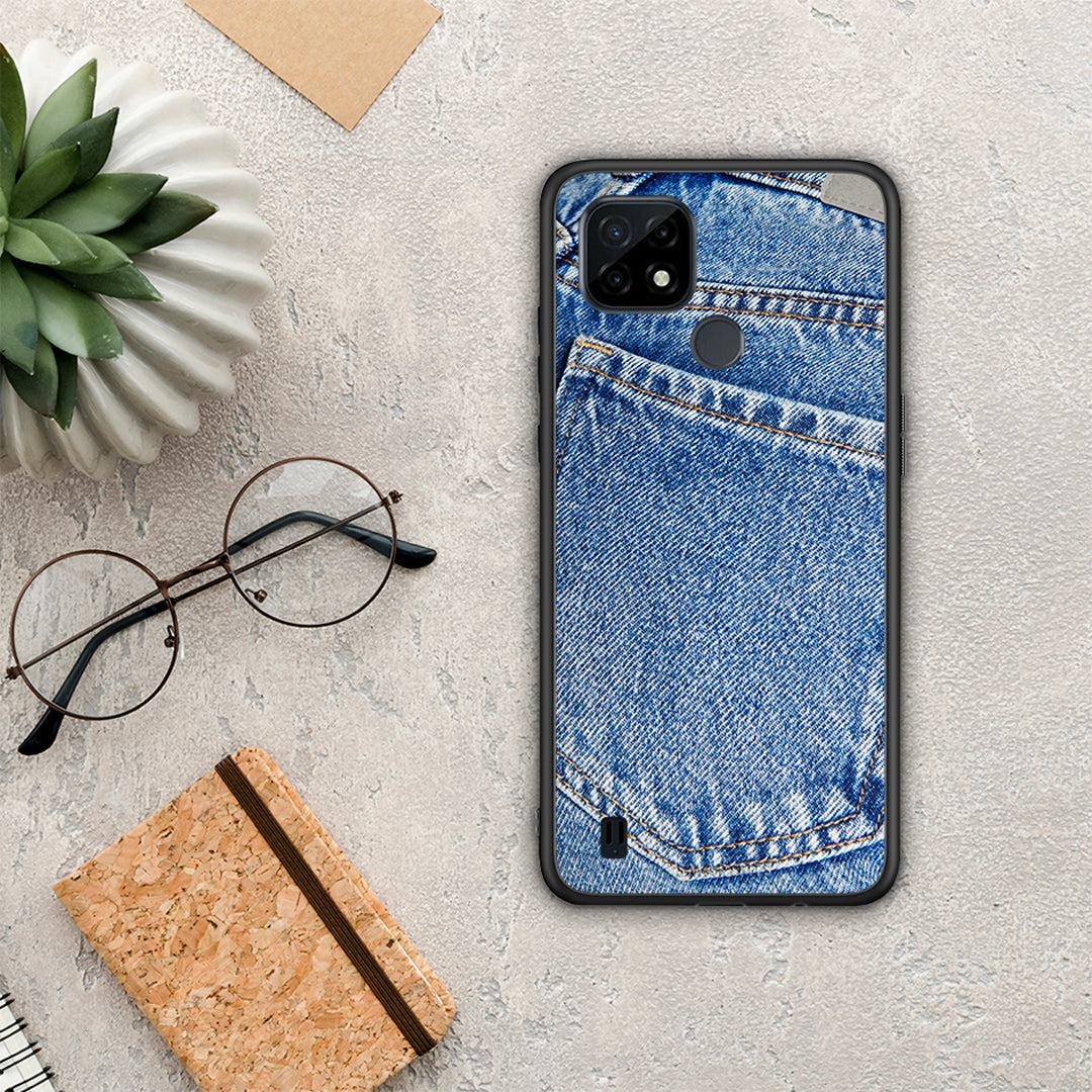 Jeans Pocket - Realme C21 θήκη