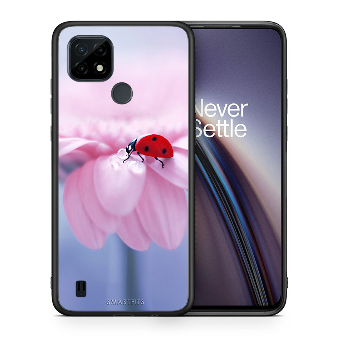 Ladybug Flower - Realme C21 θήκη