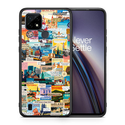 Live To Travel - Realme C21 θήκη