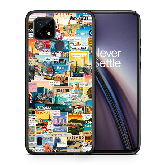 Live To Travel - Realme C21 θήκη