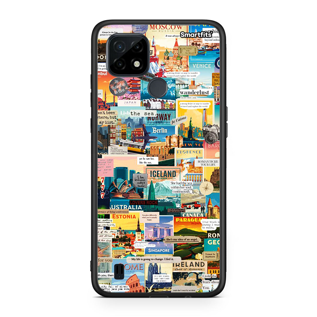 Live To Travel - Realme C21 θήκη
