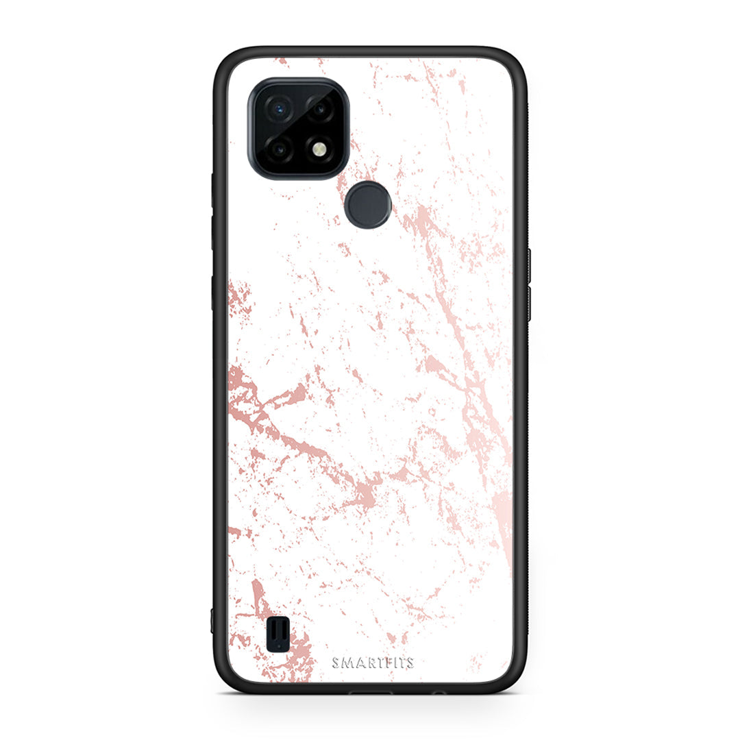 Marble Pink Splash - Realme C21 θήκη