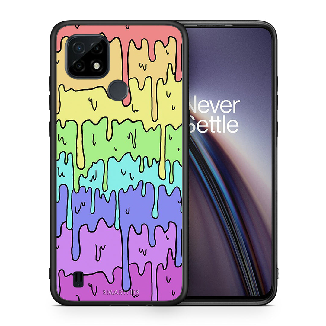 Melting Rainbow - Realme C21 θήκη