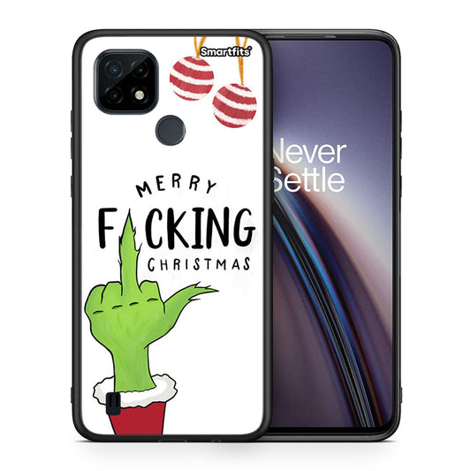 Merry F Xmas - Realme C21 θήκη