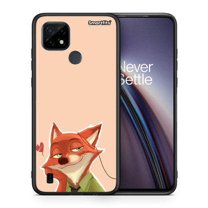 Nick Wilde And Judy Hopps Love 1 - Realme C21 θήκη