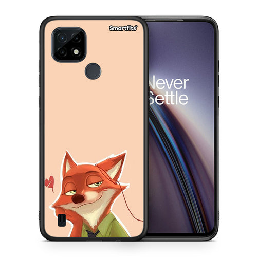 Nick Wilde And Judy Hopps Love 1 - Realme C21 θήκη